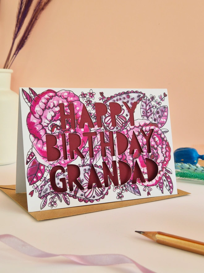 Happy Birthday Grandad Card
