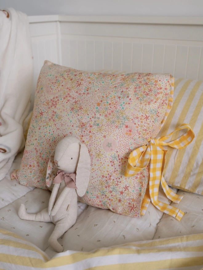Personalised Liberty Fabric Cushion