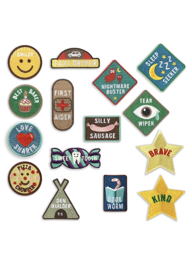Embroidered Patch Collection Mims & Family