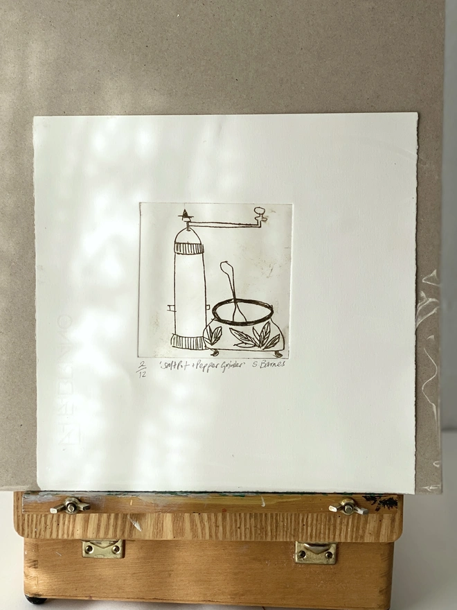 Drypoint Printmaking by Samantha Barnes