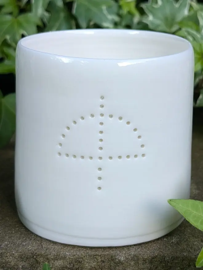 wheel of the year tealight holder