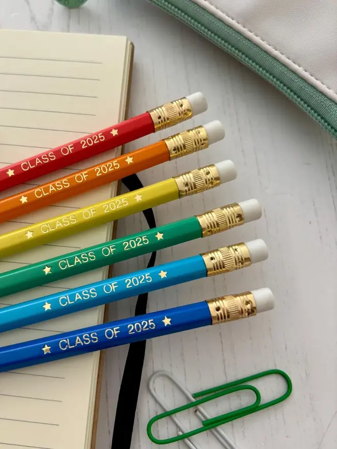 Class of 2025 Pencil Year 6 & Year 11 Leaving Pencil Gift