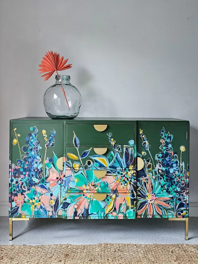Create a Bespoke Commission Floral Sideboard
