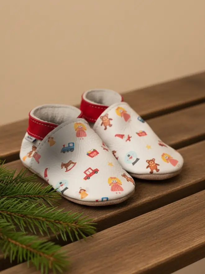 Inch Blue printed Toys shoe