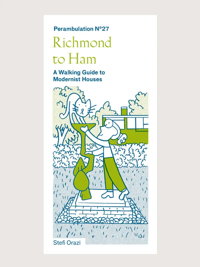 richmond to ham london walking guide. a walking map of south west london.