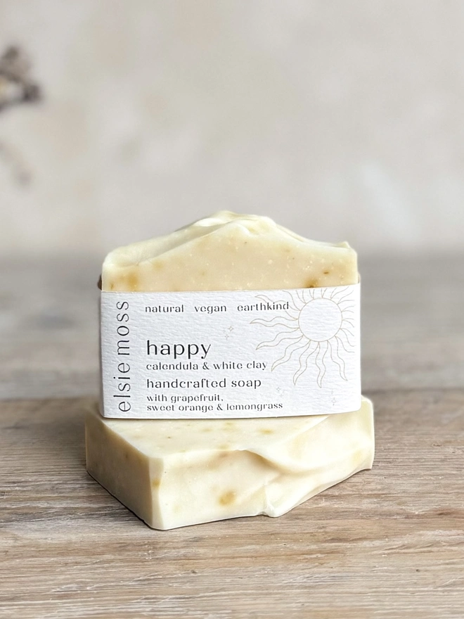 Happy soap bar
