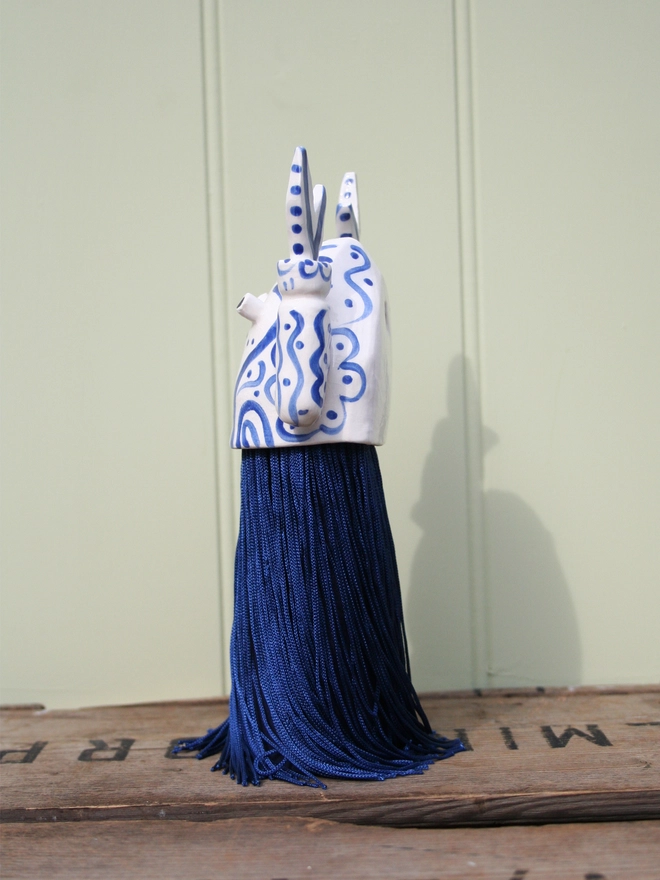 lobster wall hanging handmade ceramic seaside creature decoration