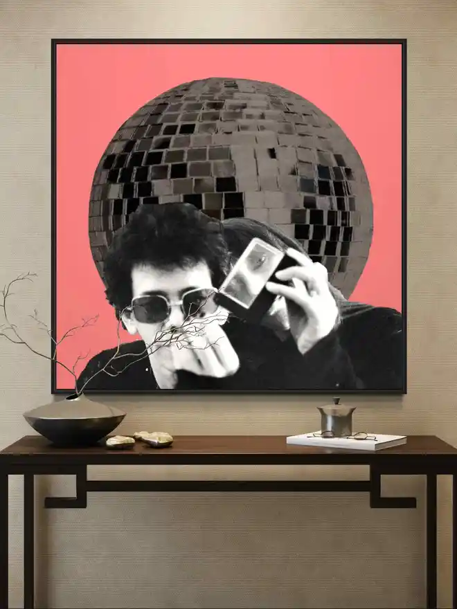 Lou And Nico Rock Limited Edition Of 75 Print 