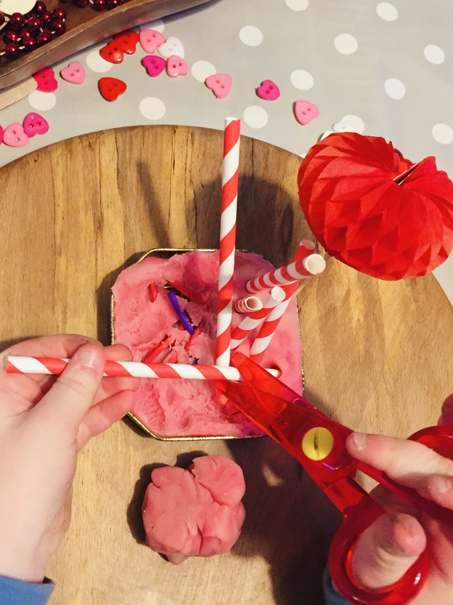 Pink Sensory Play Dough Collection (Set of 3)