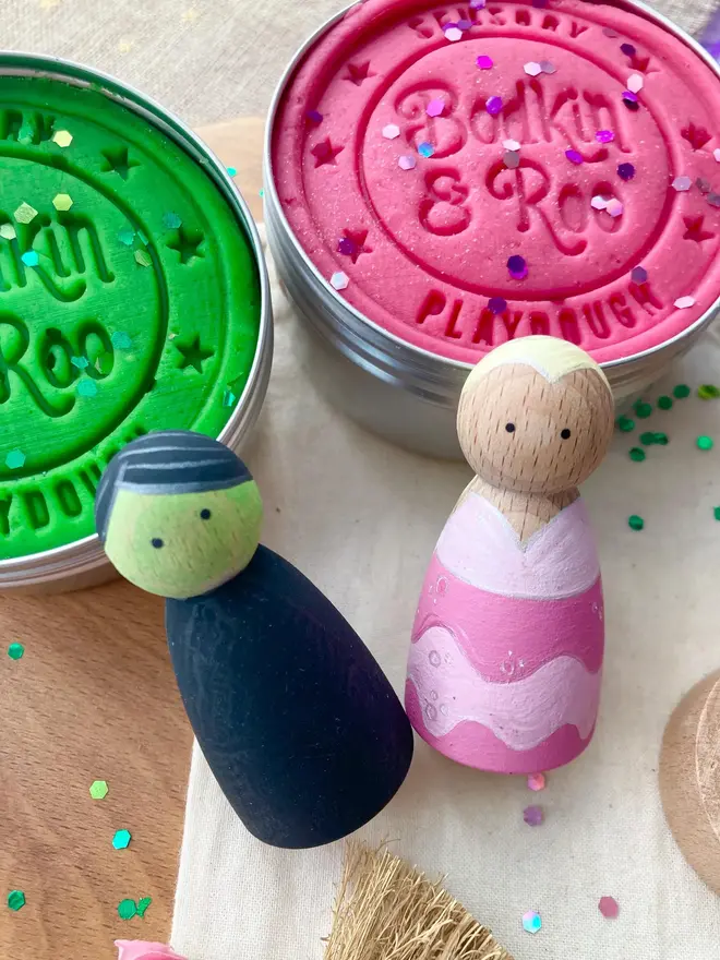 Good Witch And Green Witch Playdough Kit 