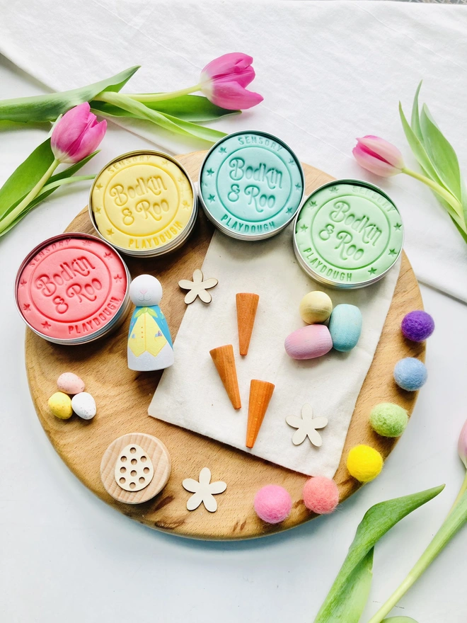 Easter Bunny Play Dough Kit
