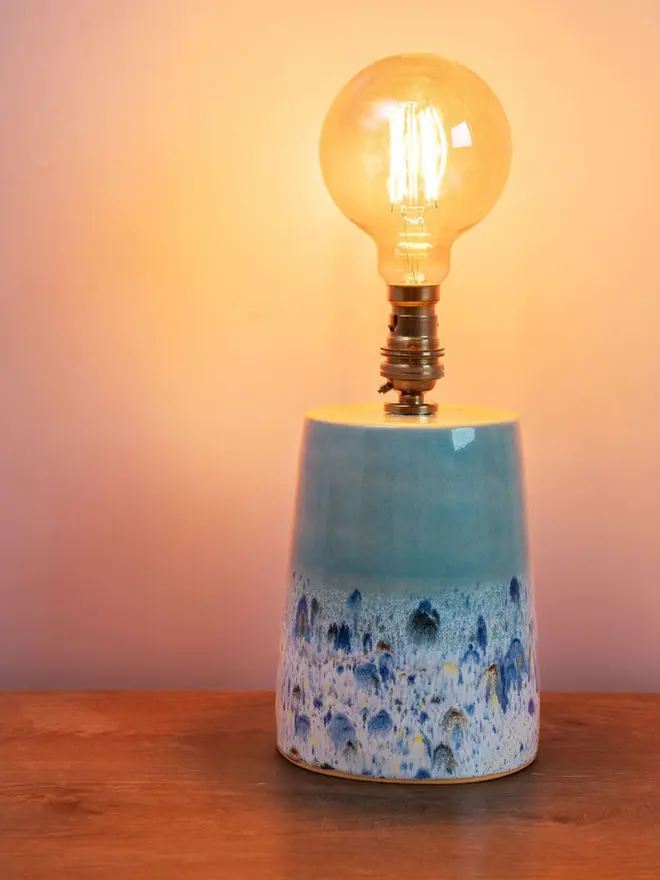 Shoreline Small Table Lamp in blue
