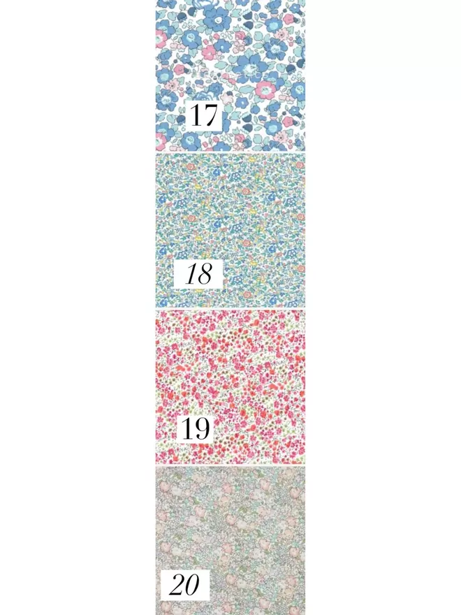 Fabric swatches