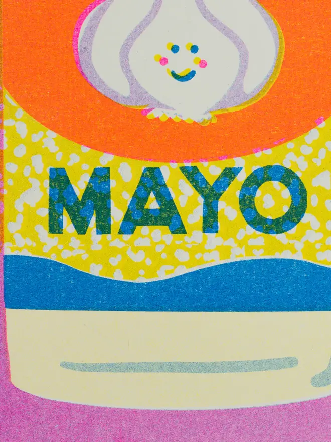 Garlic Mayo Print