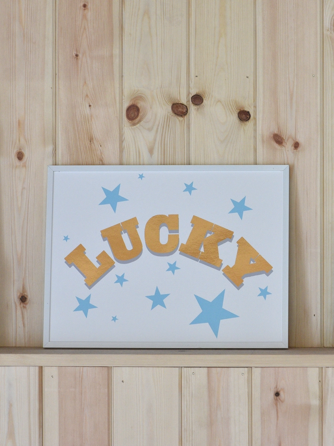 lucky print in situ