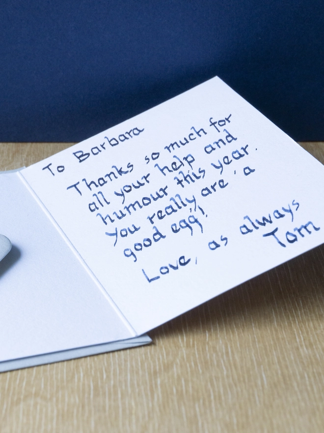 'I Come Bearing Gifts' Card