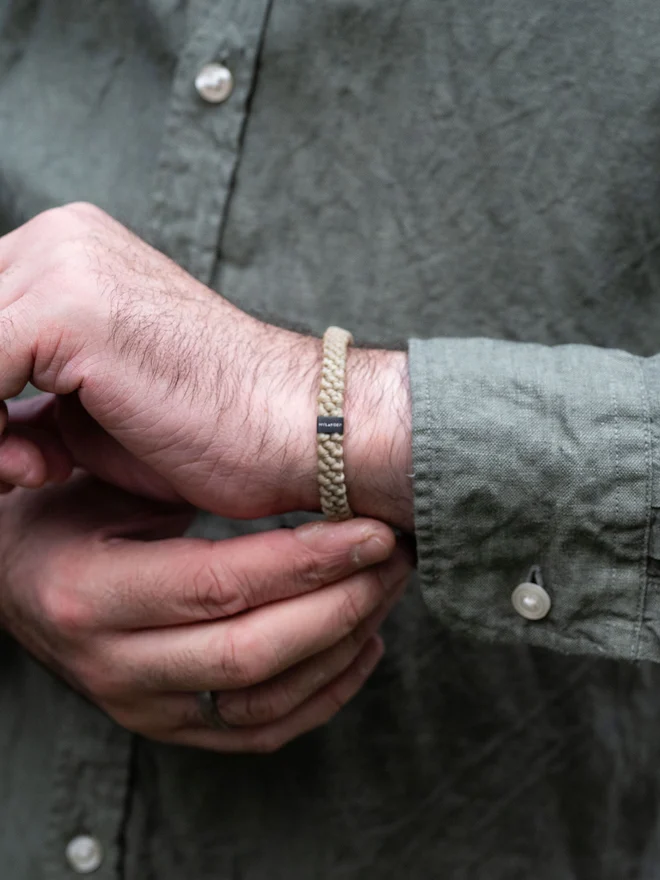 ecru bracelet for men