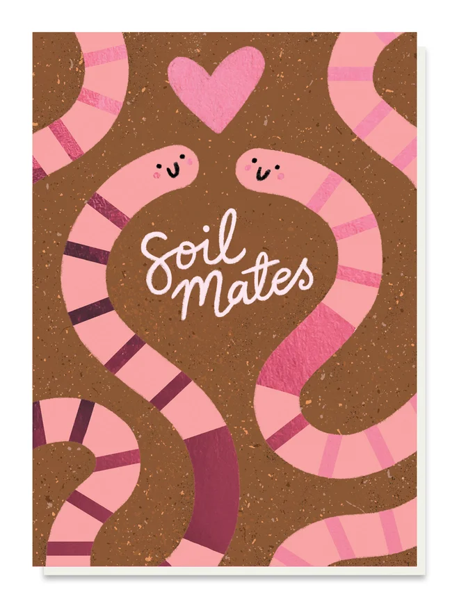 soil mates worm card
