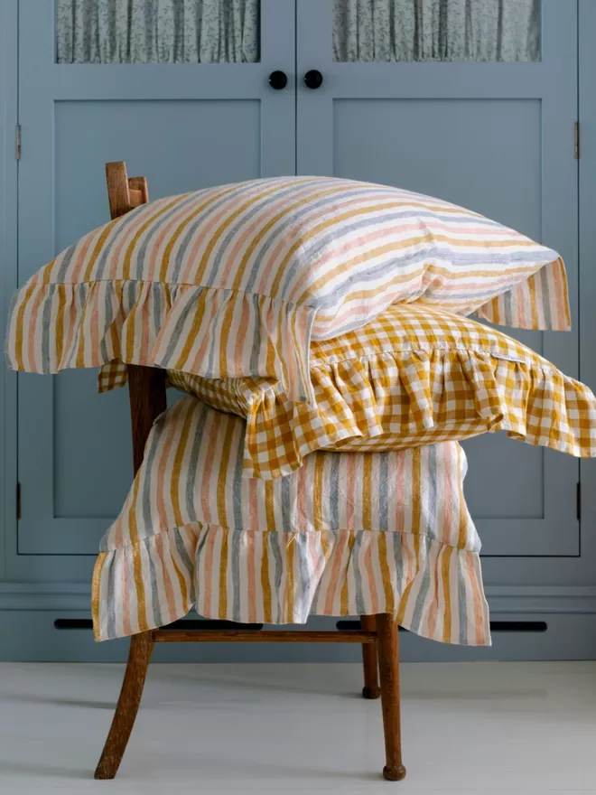 Sweet Wrapper Pillowcase - 'Seaside Stripe'