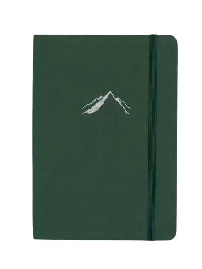 Dark Green Mountain notebook