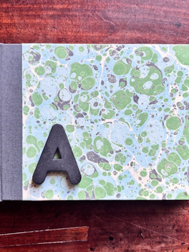 A6 Landscape Sketchbook. A sketchbook in A.