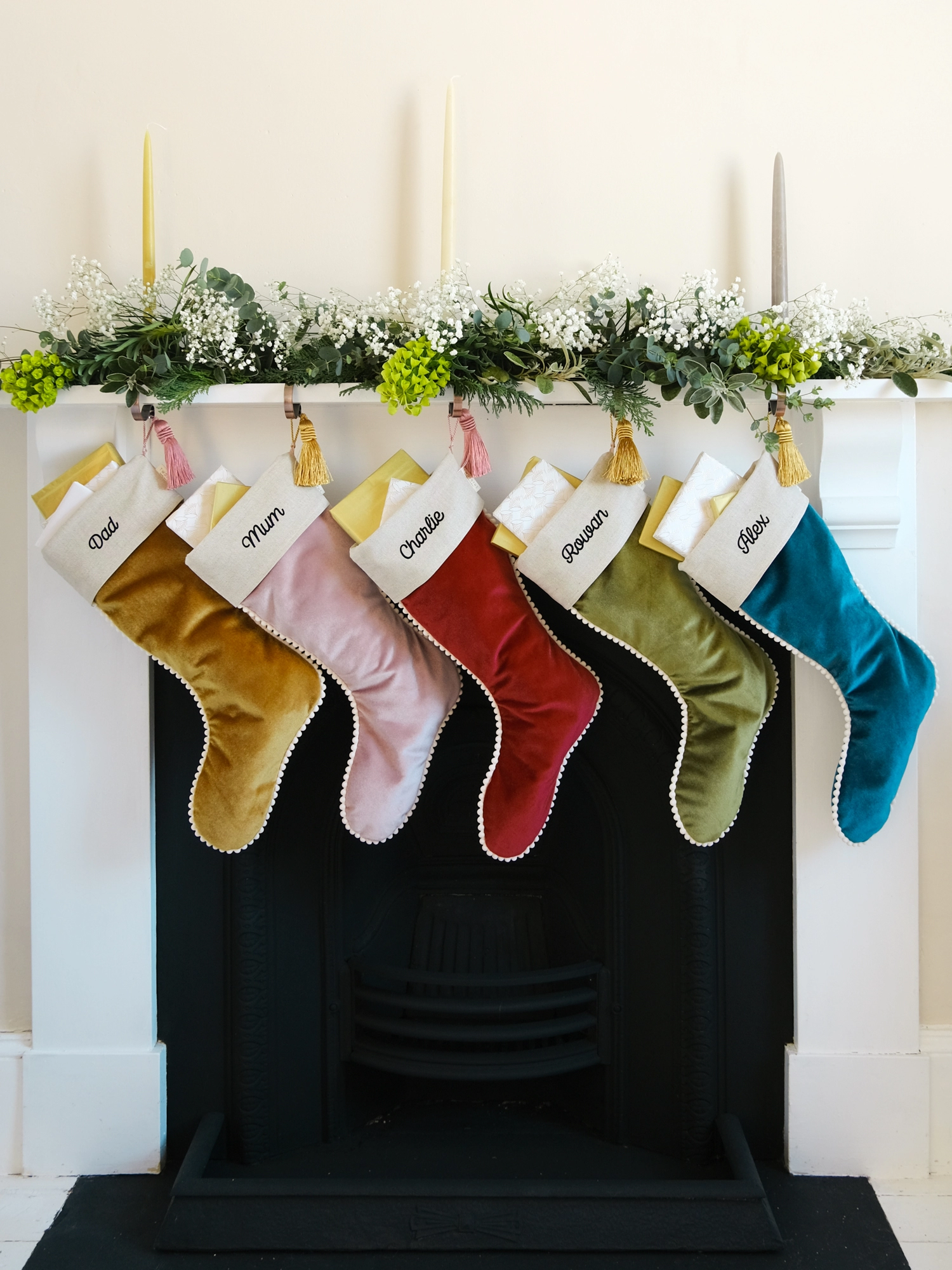 Mum and dad christmas hot sale stockings