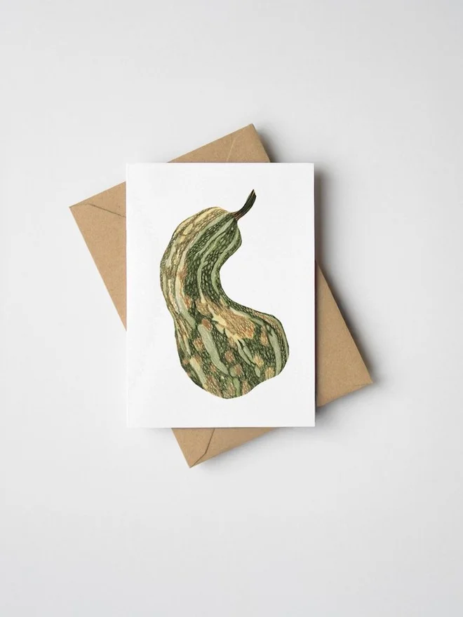 Mini Gourd Greeting Card 