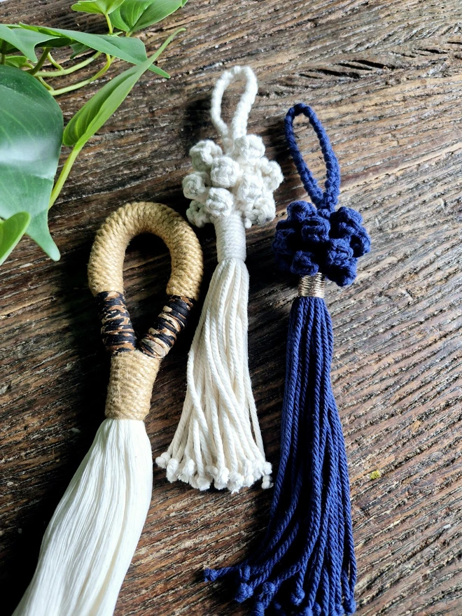 Door knob tassels to dress up your home by adding texture, charm and personality into your home or space. quirky and unique, its the perfect finishing touch for modern, minimalist or rustic spaces.