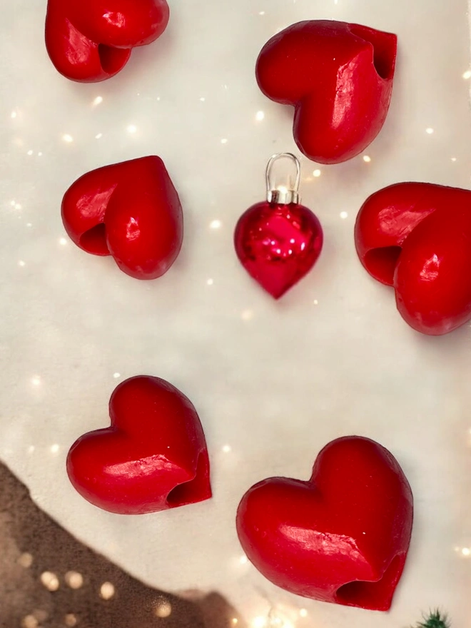 Christmas Heart Candle Kit