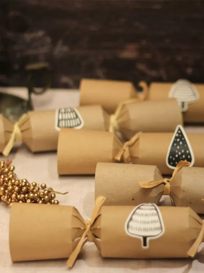 Make Your Own 6 Plastic-Free Christmas Crackers - Alpine
