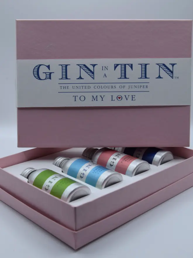 To My Love Gin Gift Set (Pink)
