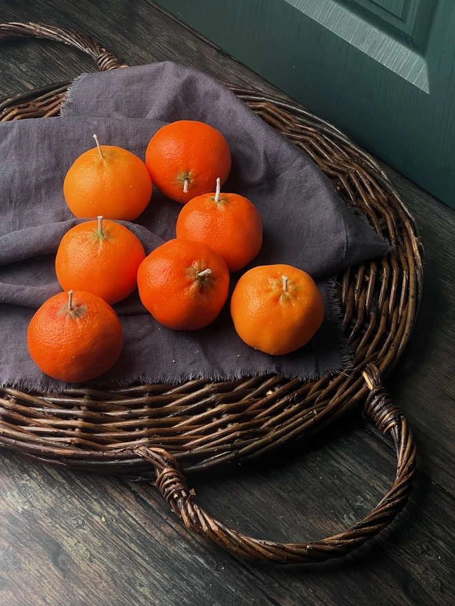Christmas Satsuma Candle