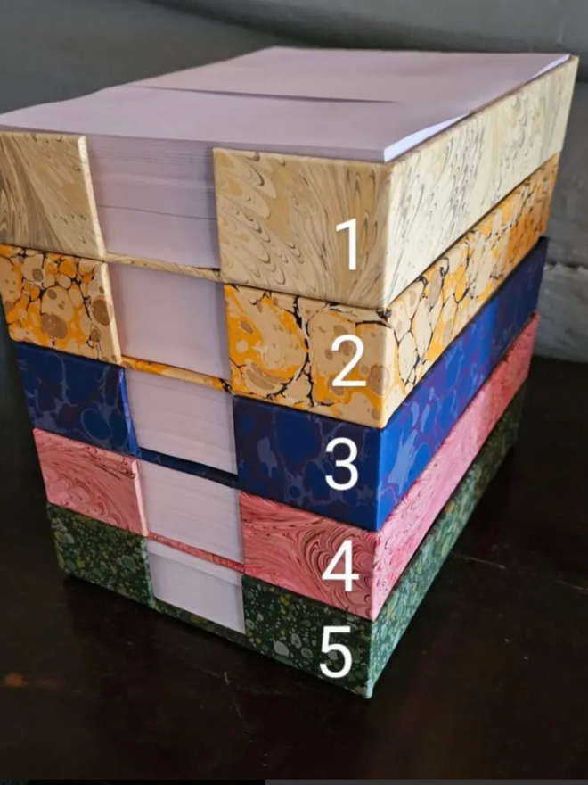 Memo Block. A selection of memo blocks.