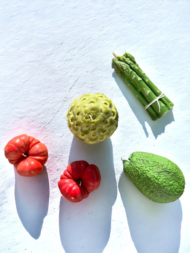 Vegetable Candles