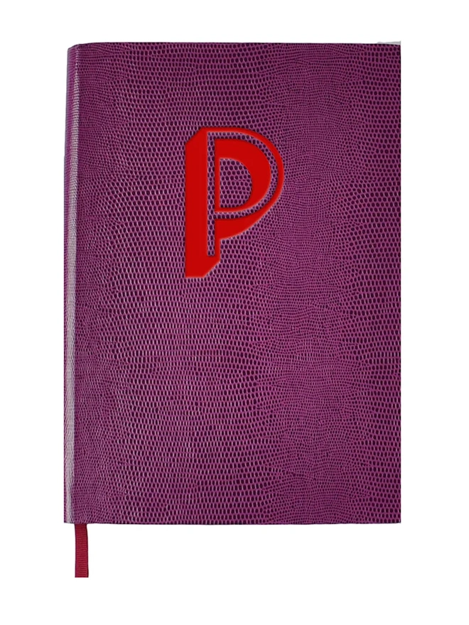 'P' Alphabet Notebook