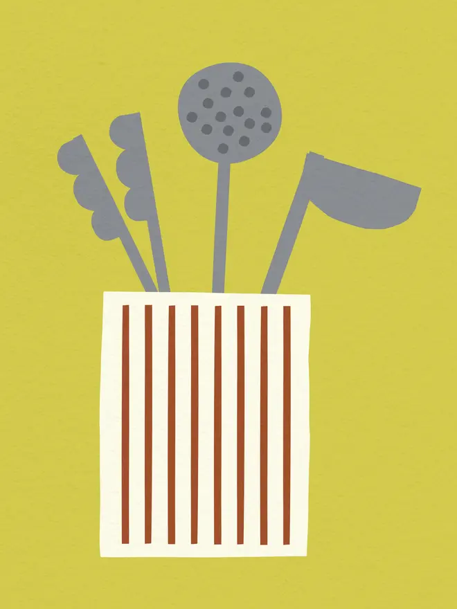 'Utensils' Print