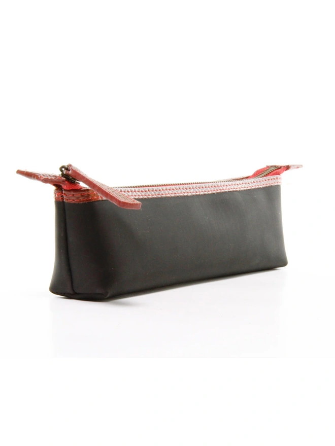 Vegan Leather Pencil Case