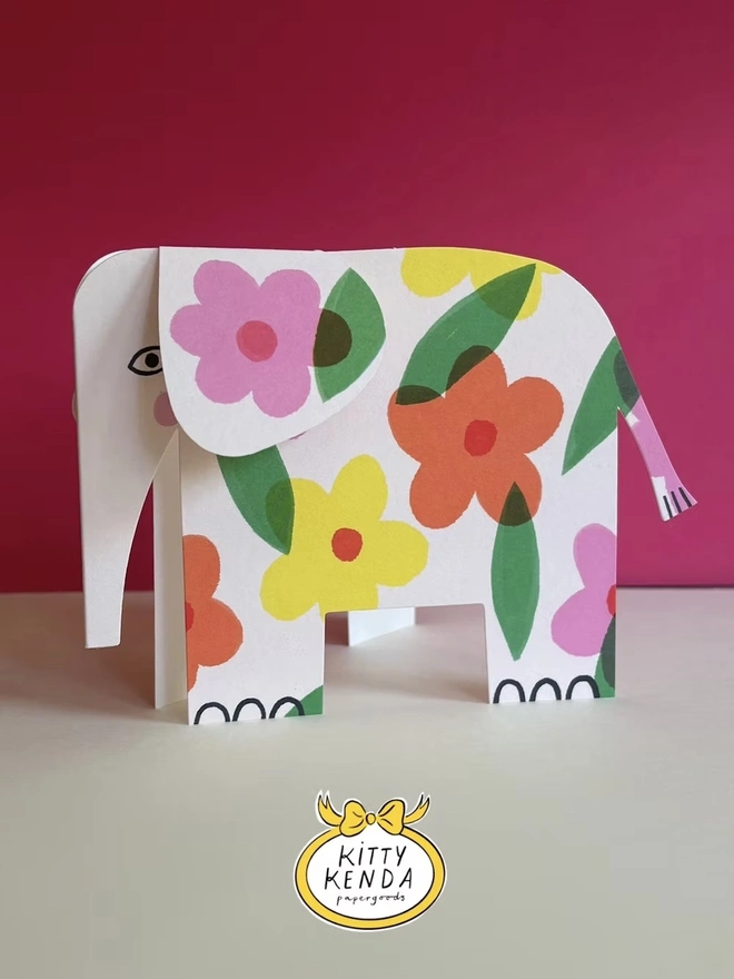 Elephant Card 5 Designs
