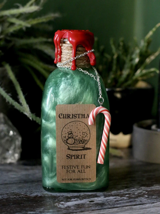 Christmas spirit green potion