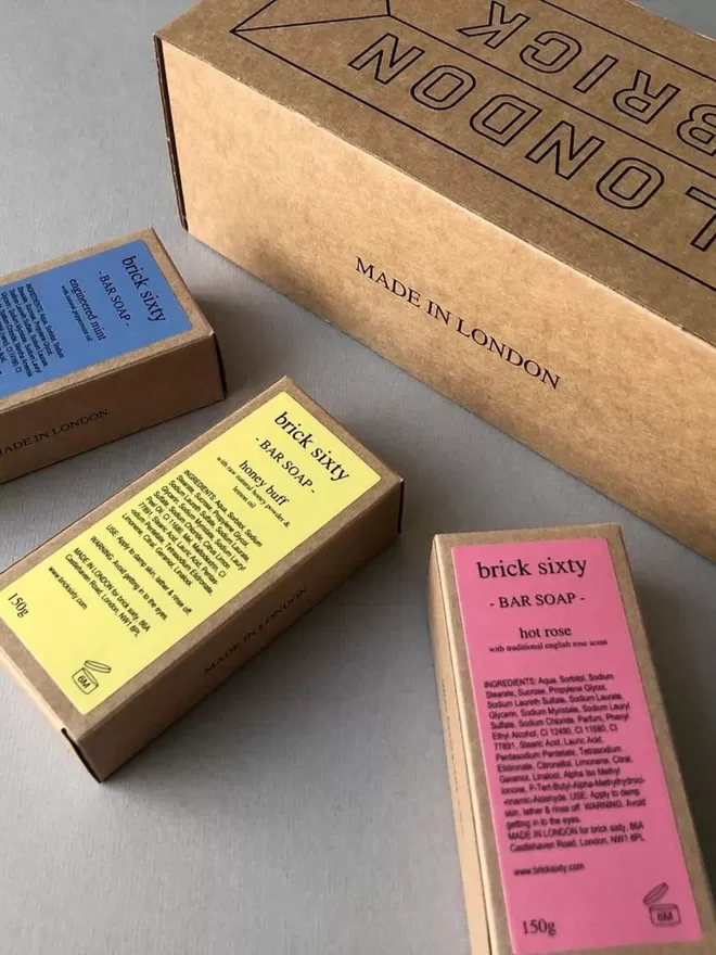 Brick Sixty Soap Colour Box Set