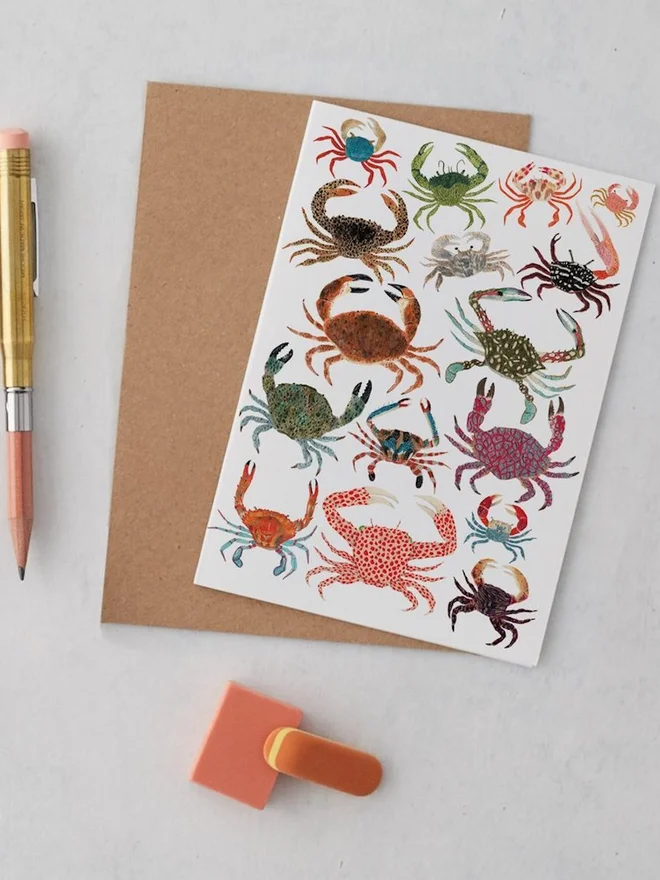 Crabs Greeting Card