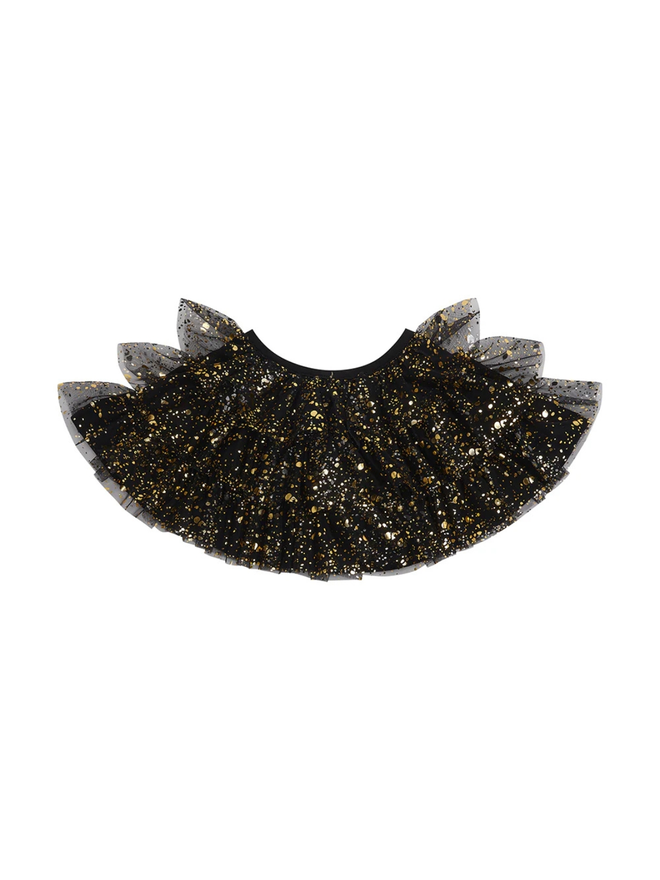 black kids' sparkle cape