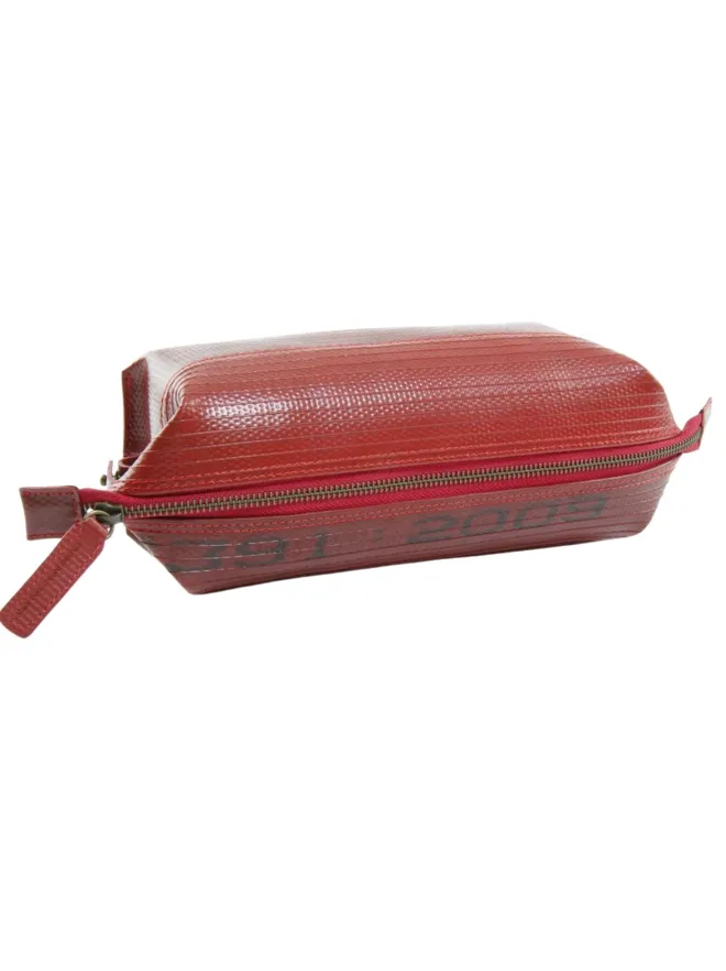 Red Medium Washbag 