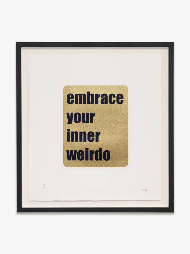 Framed - embrace your inner weirdo
