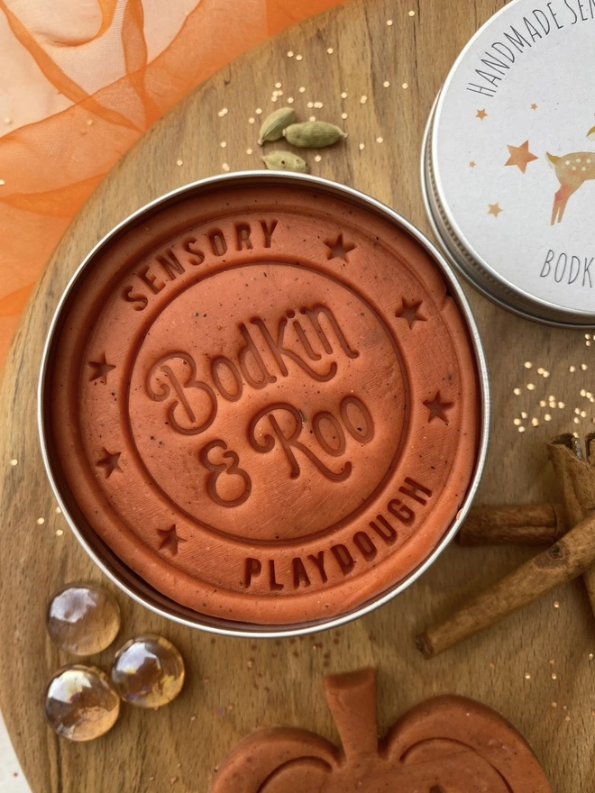 Pumpkin Spice Play Dough