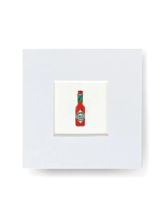 Tabasco Bottle Tiny Print