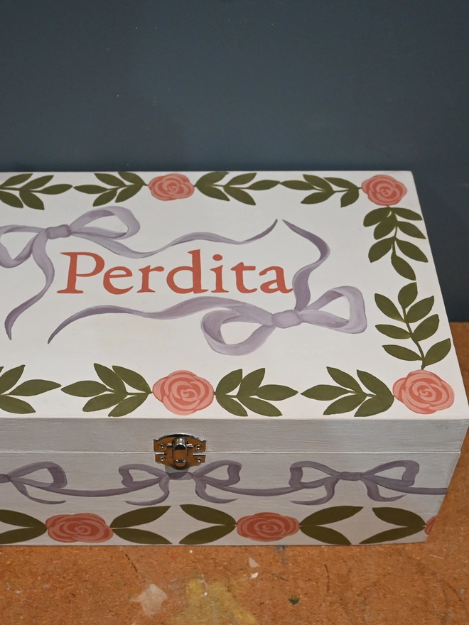 Illustrated Personalised Keepsake Boxes 