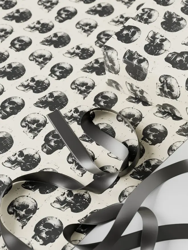 Skull Wrapping Paper