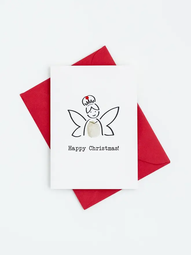 nutcracker mini christmas card making kit