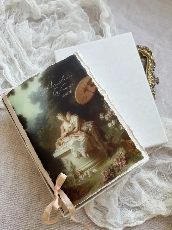 Luxury Gift box for the vow booklets